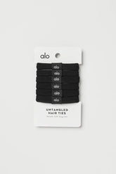 Untangled Hair Tie 6-Pack - Black